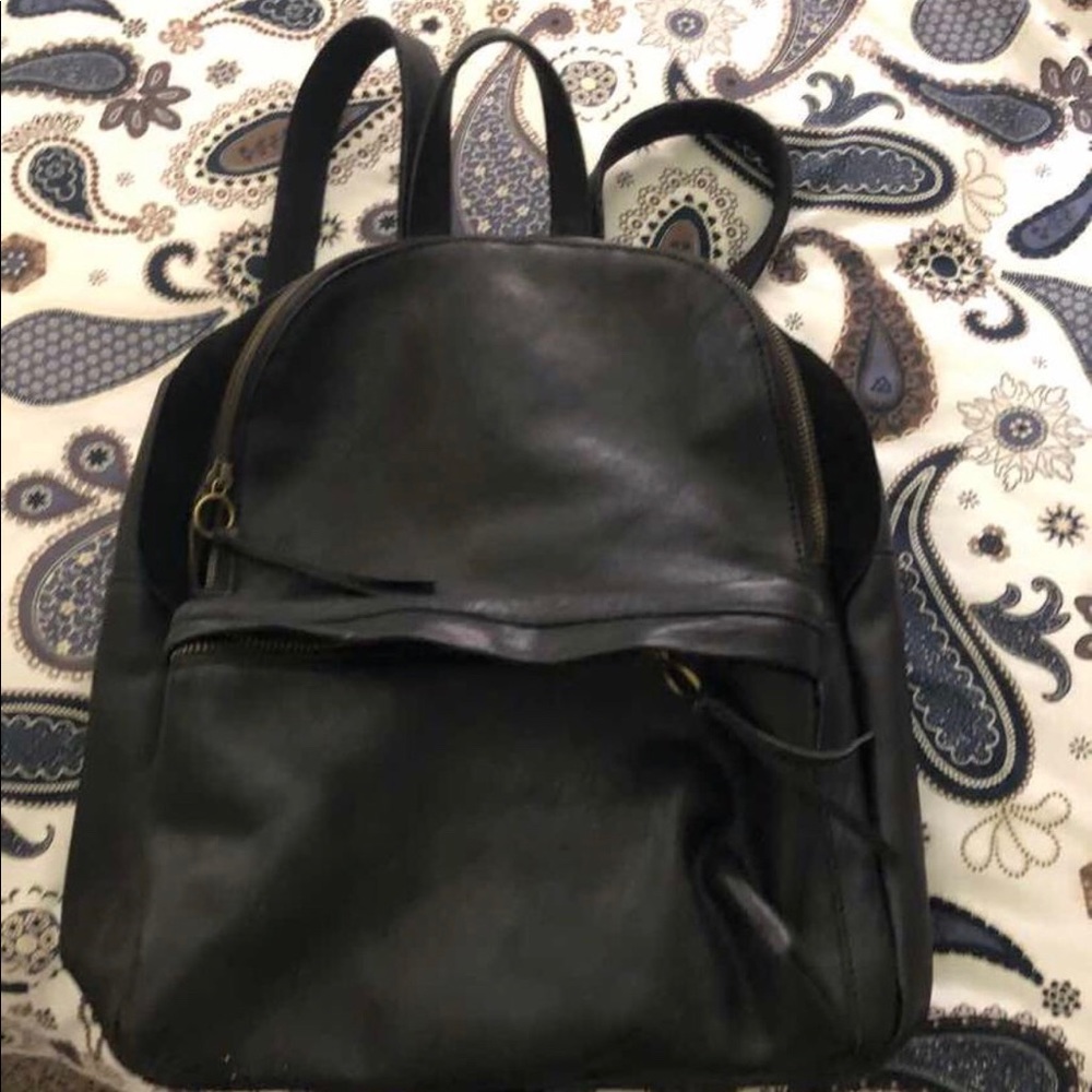 Madewell leather backpack